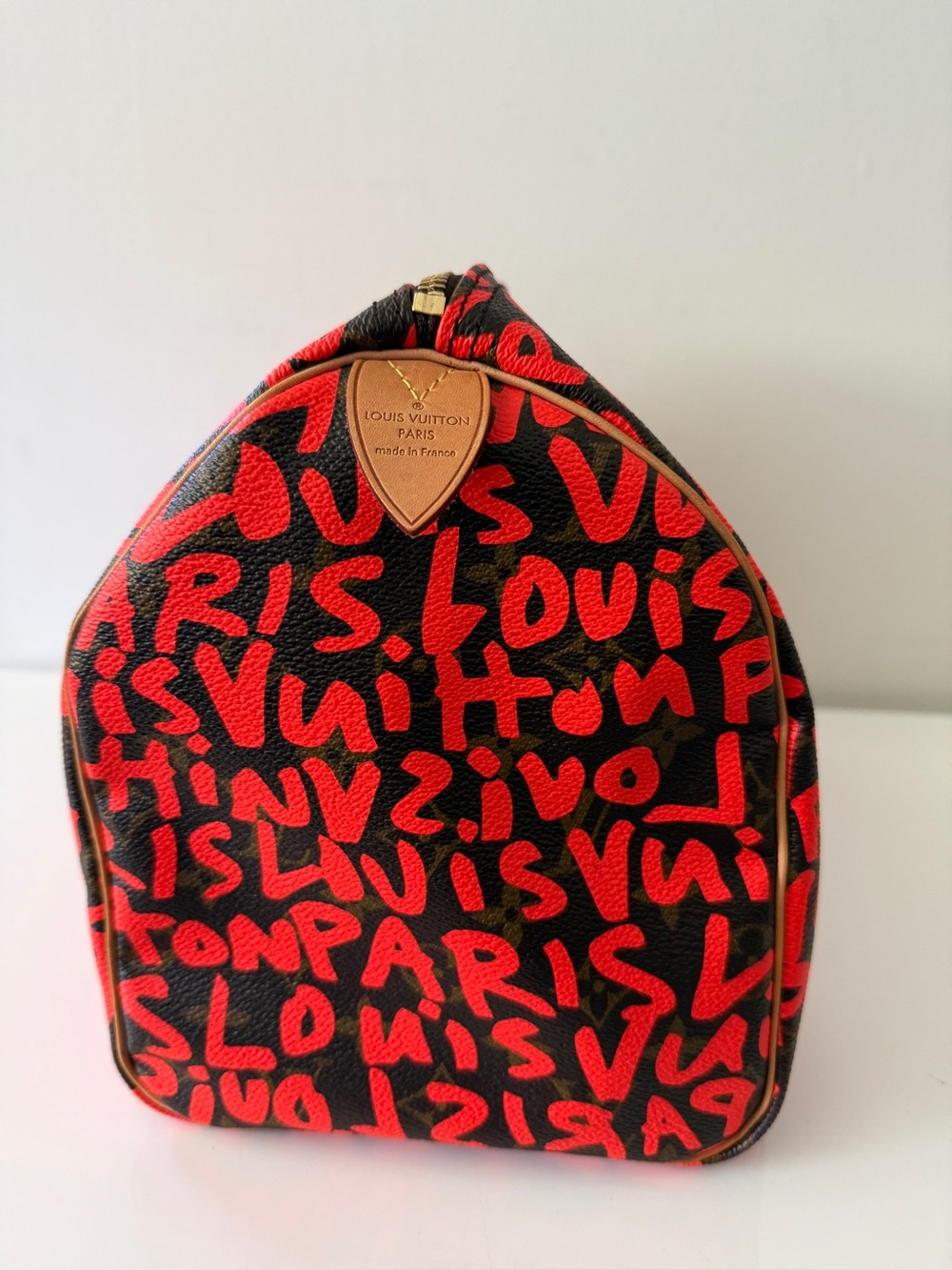 LOUIS VUITTON x Stephen Sprouse Monogram Graffiti Speedy 30 - Orange Handbag Bag - Picture 7 of 16